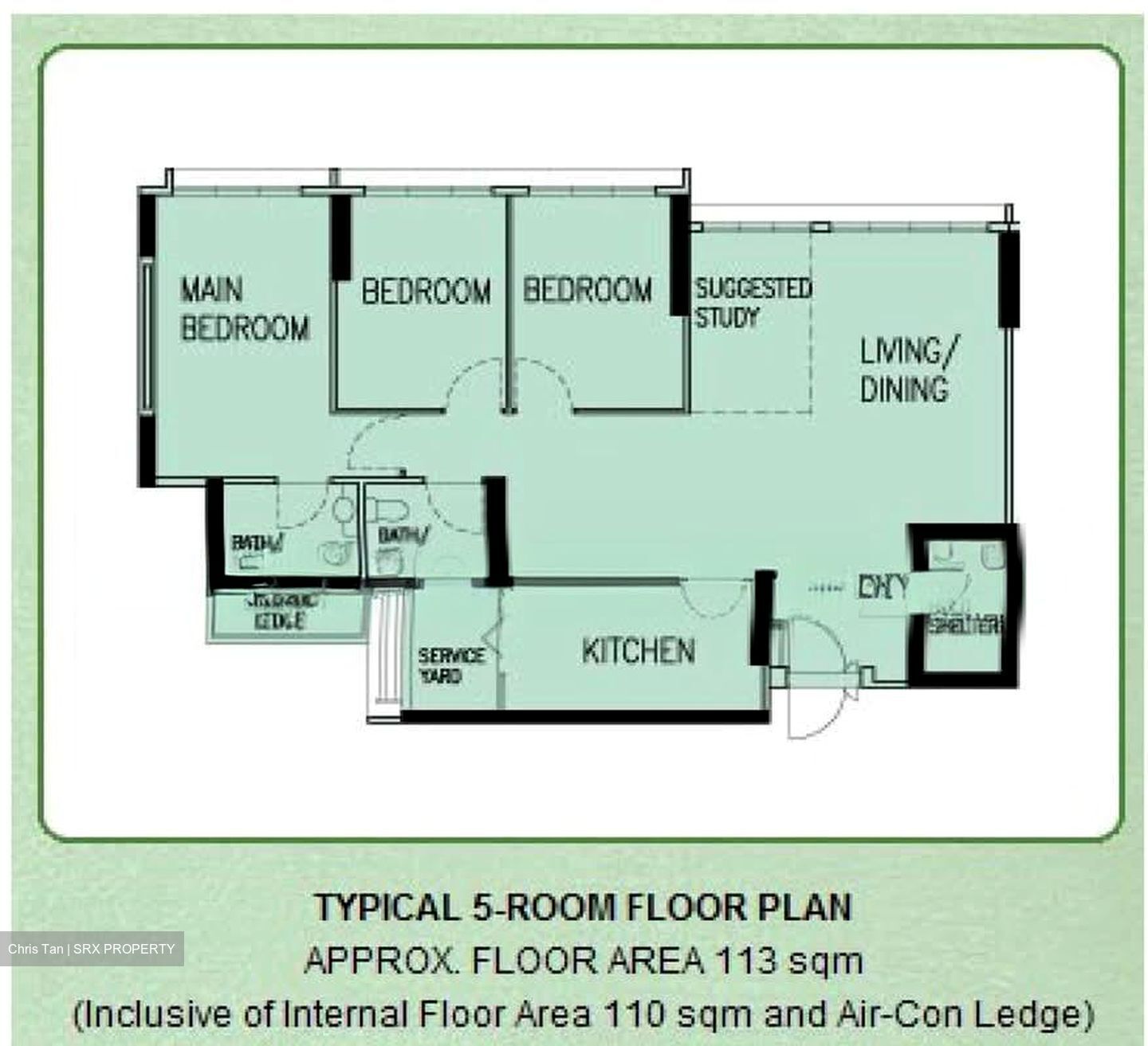 Blk 783A Woodlands Pasture I (Woodlands), HDB 5 Rooms #560943851